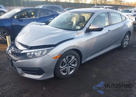2016 Honda Civic Lx из США, поврежденный, VIN 19XFC2F5XGE237435